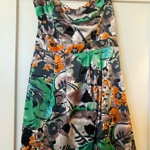 Strapless party dress